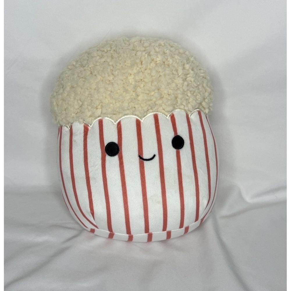 Squishmallows Arnel The Popcorn Bucket 8" Plush 2022 Kellytoy Stuffed Animal Toy